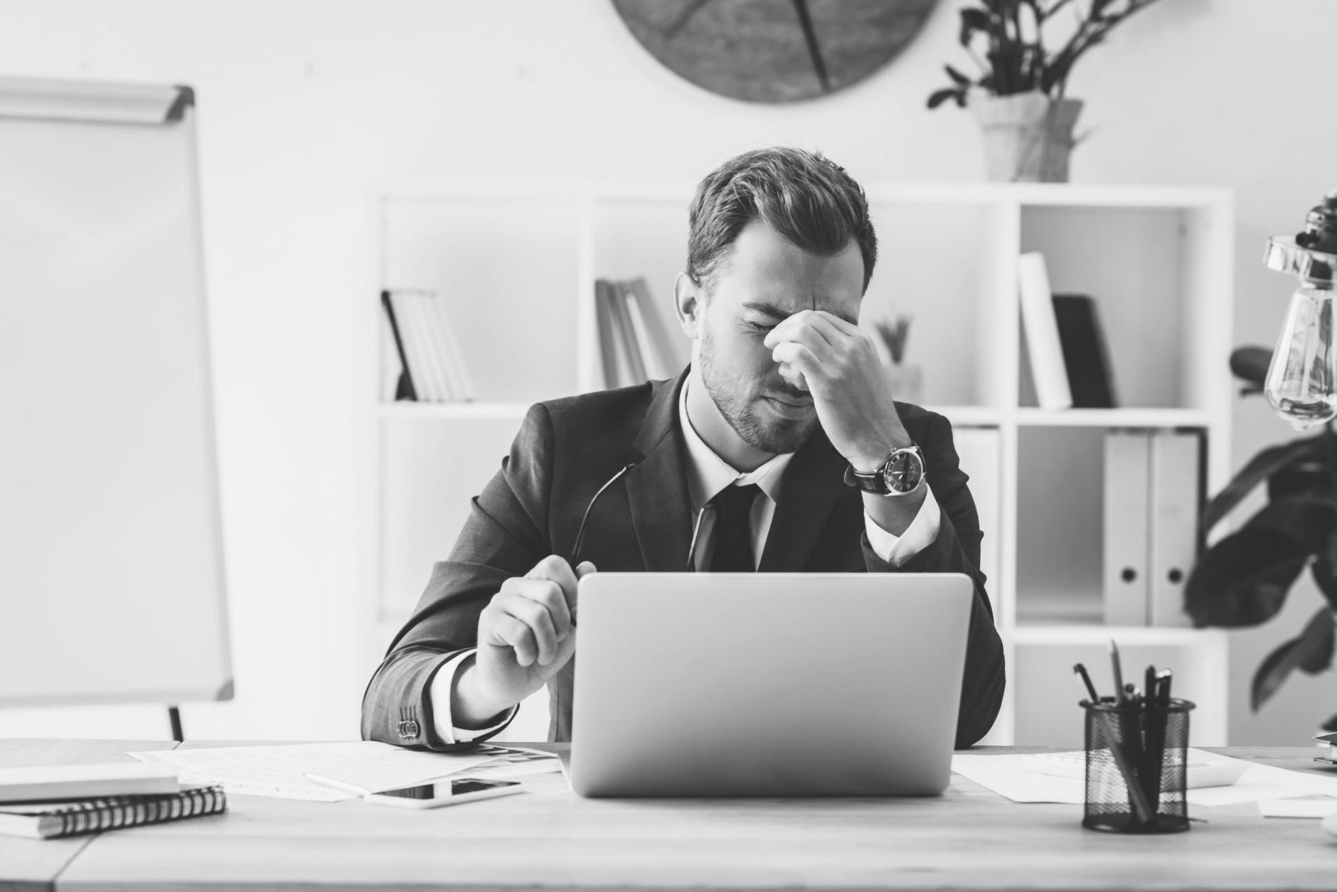 Strategic planning session with advertising materials